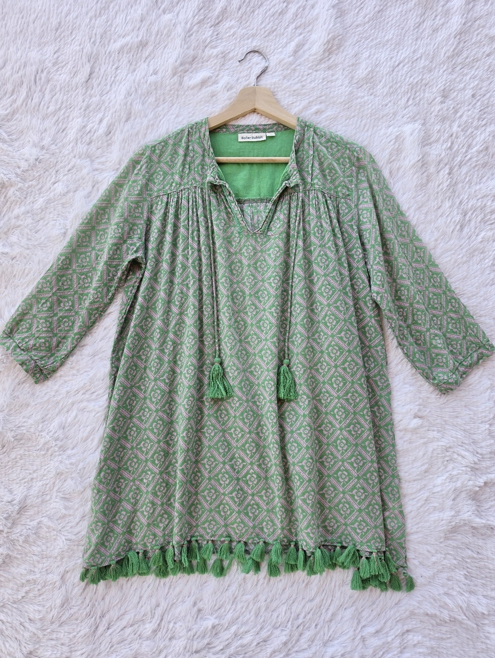 Roller Rabbit Santos Serafina Cotton Cover-up Tunic‎